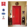 Conception simple porte MDF porte en bois bois de teck porte principale